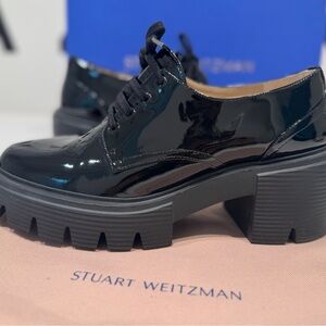 Stuart Weitzman Black Patent Shoes